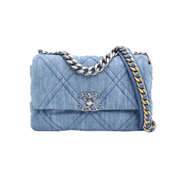 【二手】CHANEL 牛仔 單肩包 PD3241