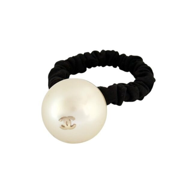 【二手】 CHANEL 珍珠髮圈 PD3240