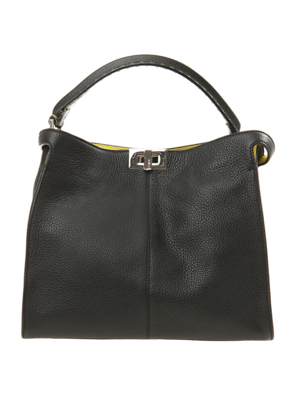 【二手】FENDI 皮革托特包