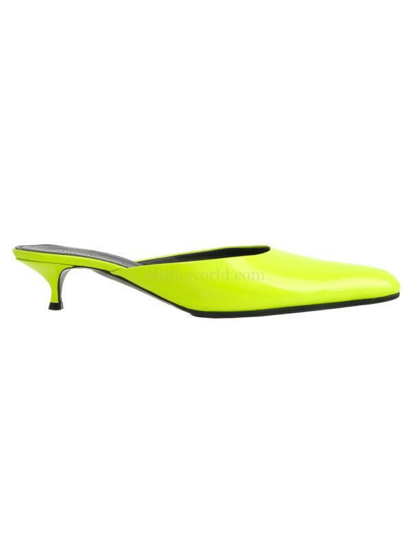 【二手】BALENCIAGA 漆皮穆勒鞋 37