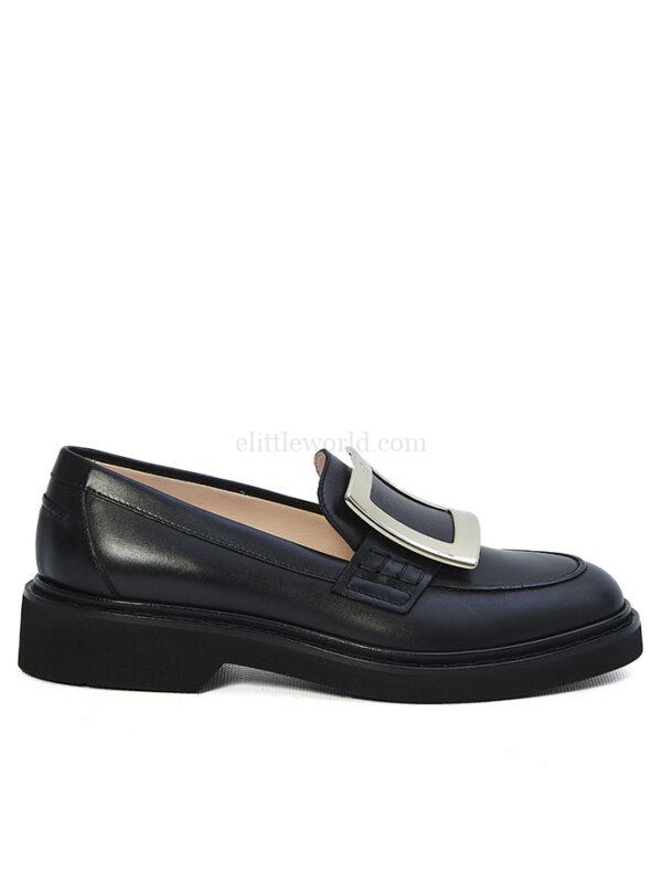 【意大利】ROGER VIVIER VIV' RANGERS 皮革樂福鞋 37.5