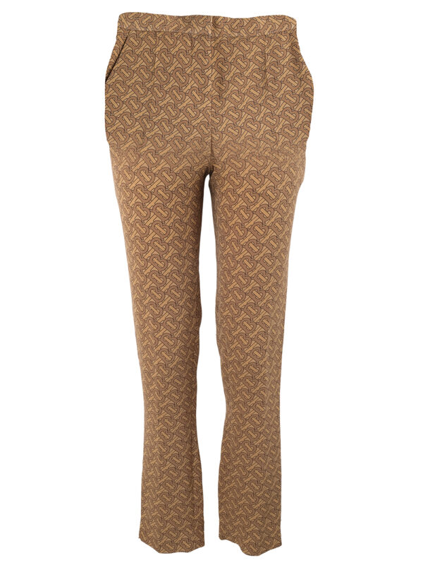 【二手】BURBERRY MONOGRAM 印花西褲 4