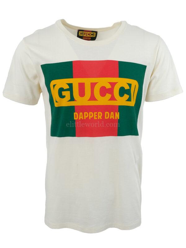 【二手】GUCCI x DAPPER DAN 印花T恤 XS