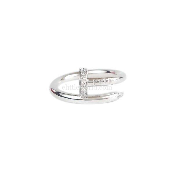 【二手】CARTIER JUSTE UN CLOU 鑽石戒指 56 YY2364