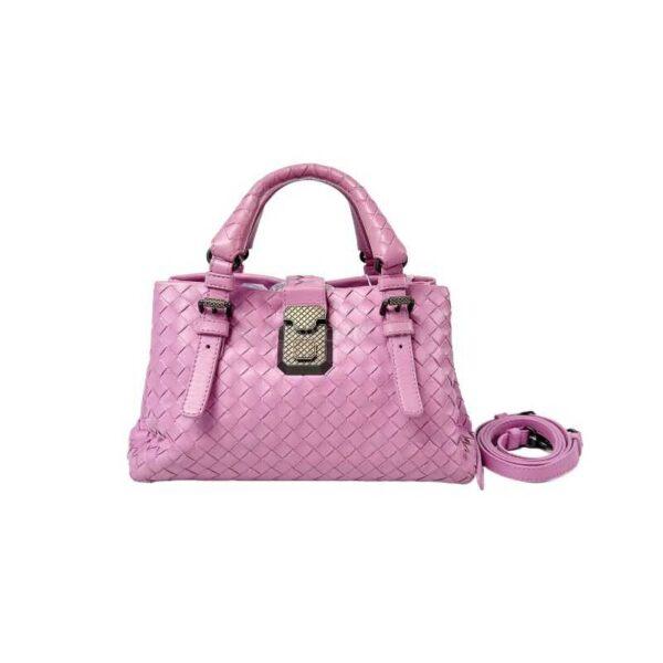 【二手】BOTTEGA VENETA GEMELLI 織皮手提袋  YY2381