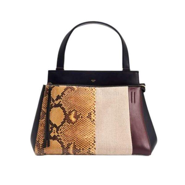 【二手】CELINE 三折皮革托特包 YY2390