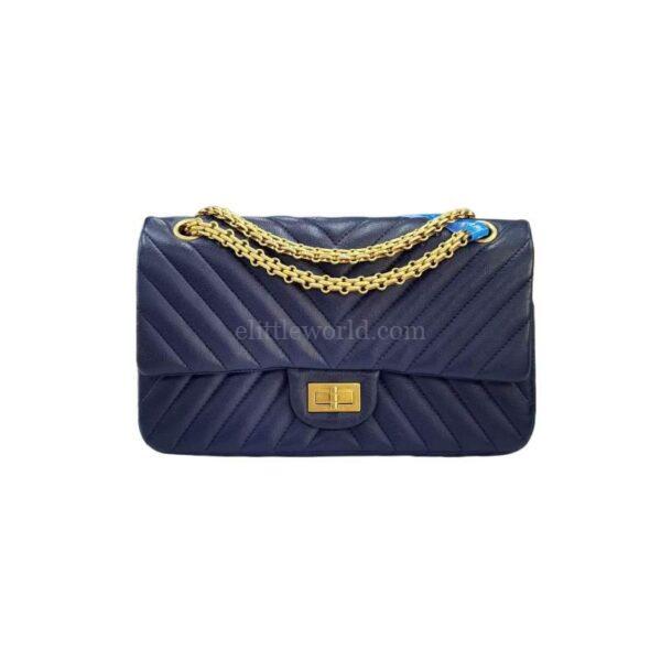 【二手】CHANEL 2.55 CHEVRON 垂蓋手袋 YY2442