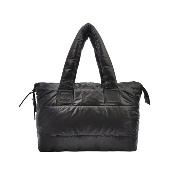 【二手】CHANEL COCO COCOON 尼龍大號購物袋 YY2561