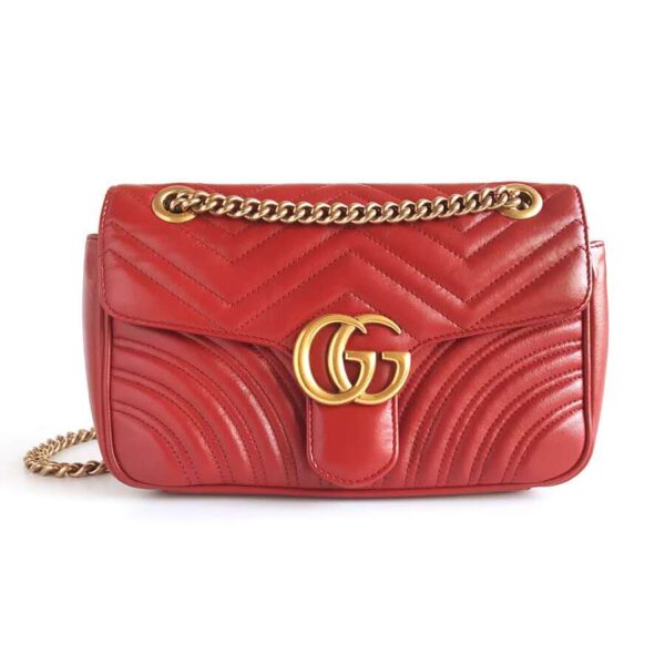 【二手】GUCCI GG MARMONT 肩背袋  YY2594
