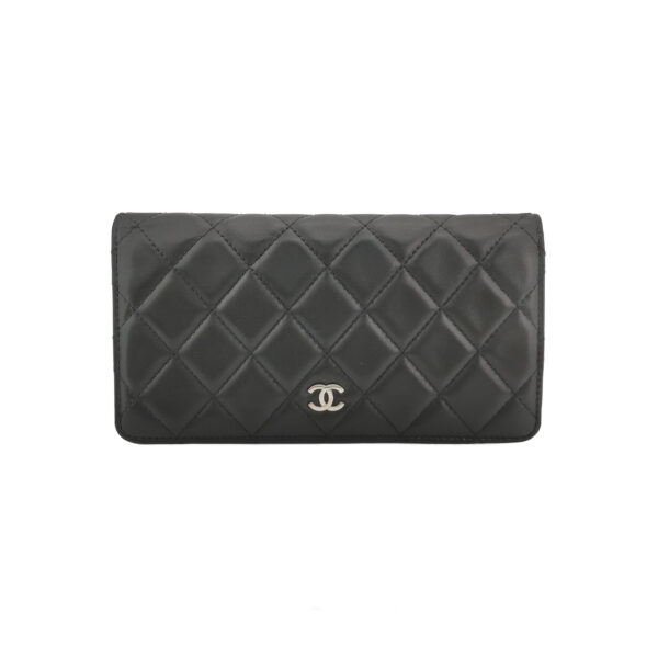 【二手】CHANEL 垂蓋長銀包 A31509 RR3095