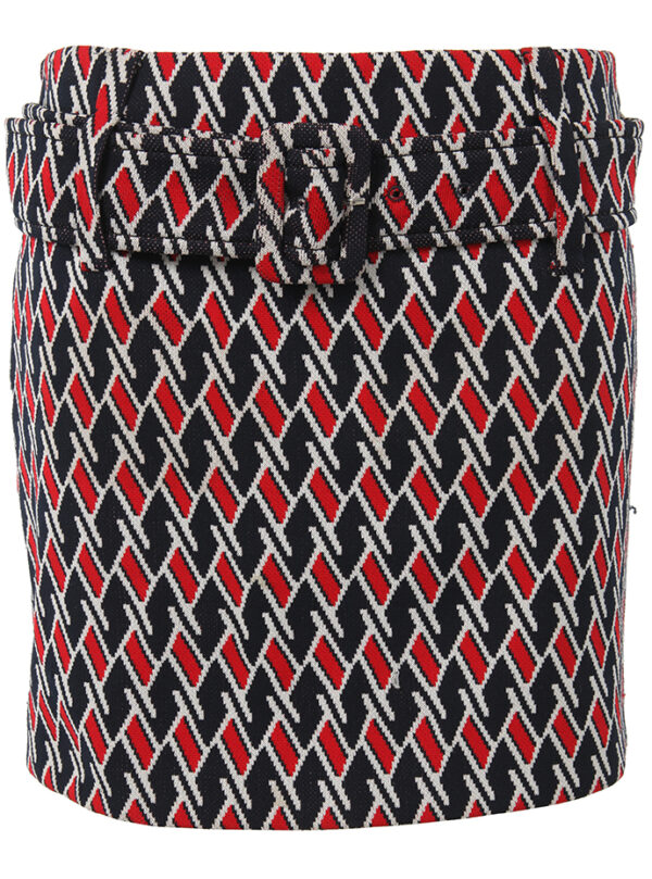 【二手】PRADA 腰帶飾半身裙 S