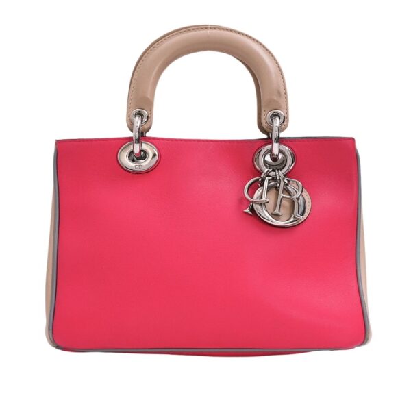 【二手】CHRISTIAN DIOR DIORISSIMO 三色迷你手提袋 E24293