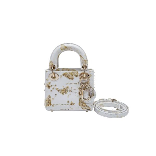 【二手】CHRISTIAN DIOR LADY DIOR BUTTERFLY ZODIAC MICRO 手袋 RR3167