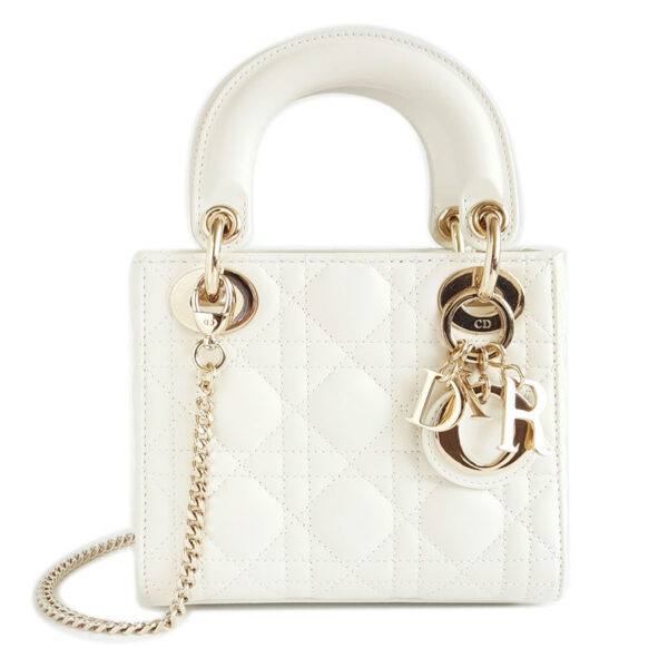 【二手】CHRISTIAN DIOR LADY DIOR 迷你手袋 CY1001