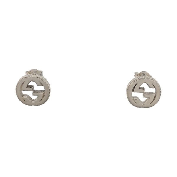 【二手】GUCCI INTERLOCKING G耳環 PD3295