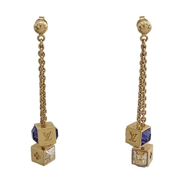 【二手】LOUIS VUITTON 垂吊式耳環 PD3329