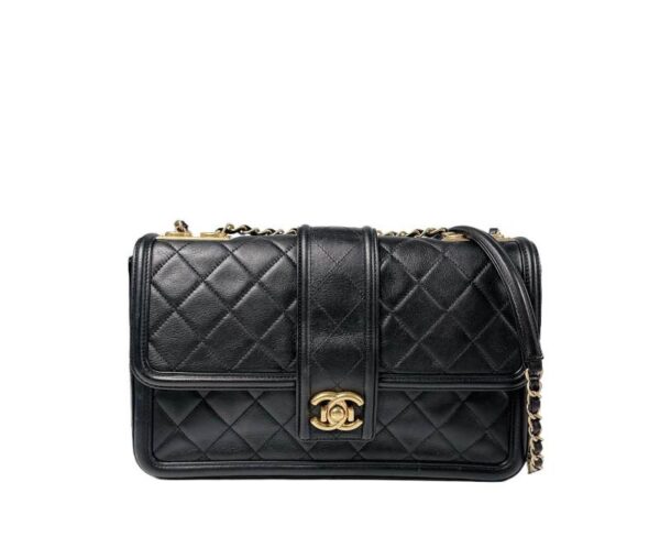 【二手】CHANEL ELEGANT CC  鏈條垂蓋手袋 PD3344