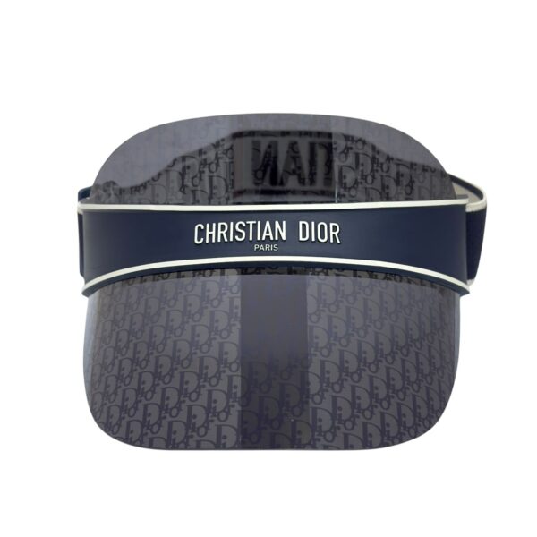 【二手】CHRISTIAN DIOR CLUB V1U 老花 藍色 遮陽帽 PD3333