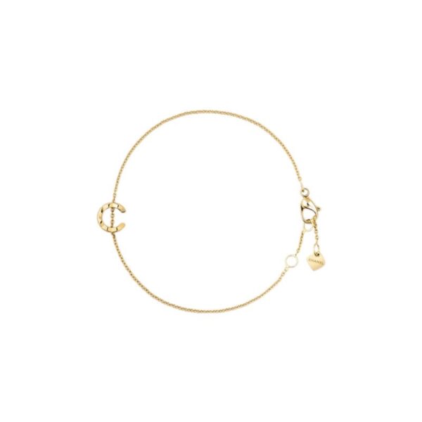 【二手】CHANEL COCO CRUSH 18K 玫瑰金色 手鏈 PD3348