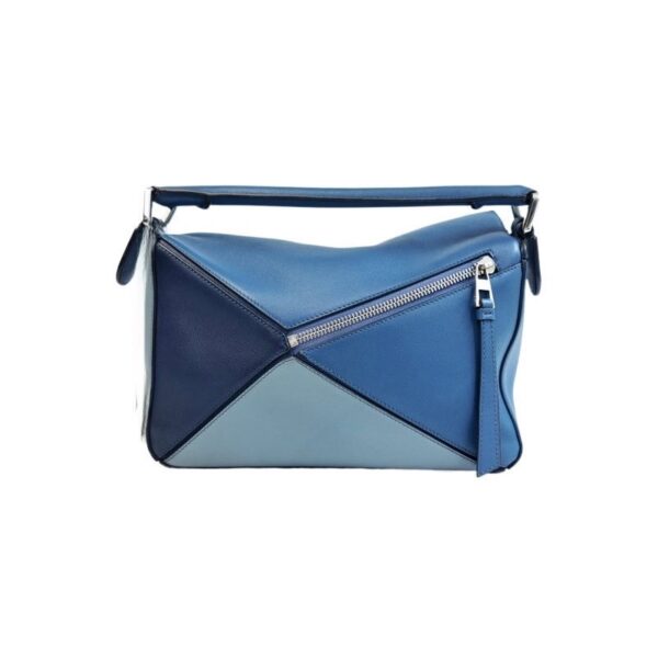 【二手】LOEWE PUZZLE 小號手袋 藍色 PD3360