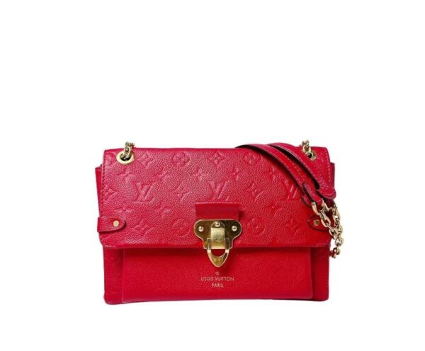 【二手】LOUIS VUITTON VAVIN 斜挎袋 紅色 PD3371