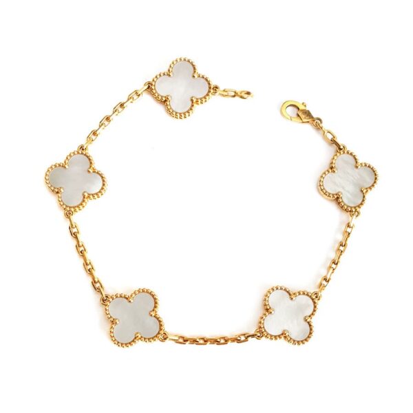 【二手】VAN CLEEF & ARPELS VINTAGE ALHAMBRA 手鏈 PD3376