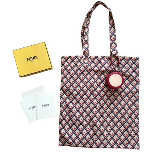 【二手】FENDI 購物袋 掛飾 PD3426