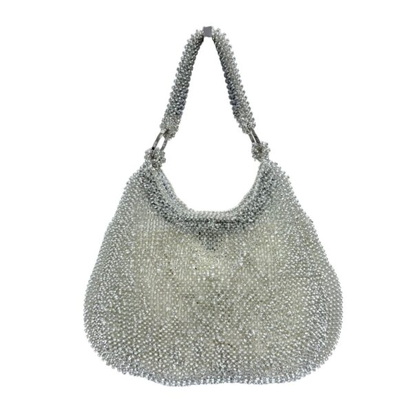 【二手】ANTEPRIMA WIREBAG 銀色 肩背包 PD3429