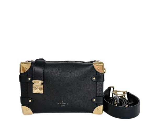 【二手】LOUIS VUITTON SIDE TRUNK 小號手袋 黑色 PD3443