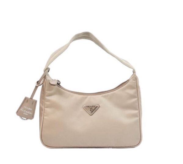 【二手】PRADA RE-EDITION 卡其色手袋 PD3455