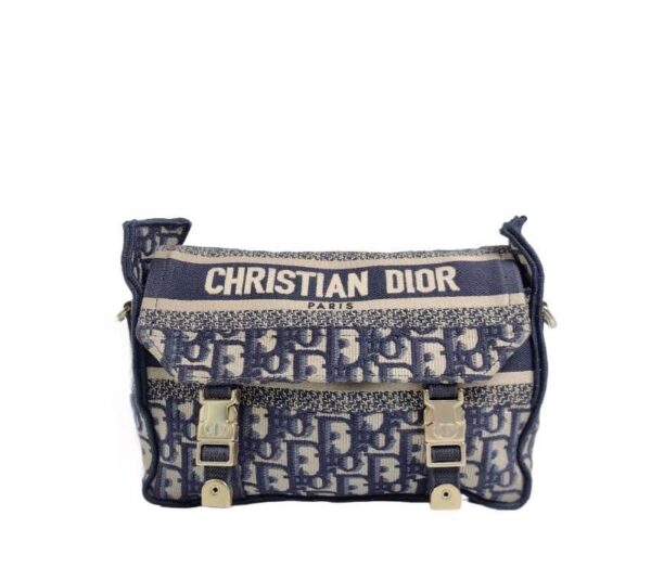 【二手】CHRISTIAN DIOR DIORCAMP 手袋 藍色 PD3482
