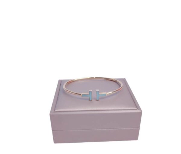 【二手】TIFFANY & CO. TIFFANY T WIRE 手鐲 19 PD3498