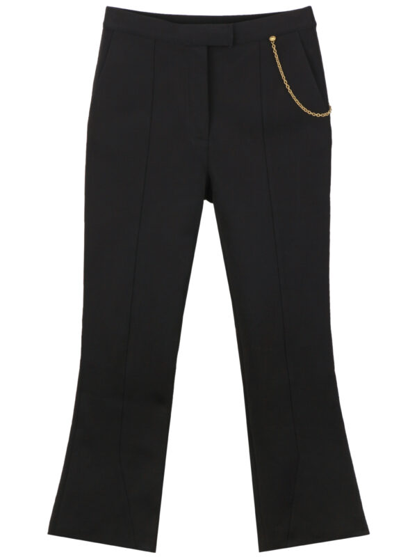 【二手】GIVENCHY 鎖鏈細節喇叭褲 M