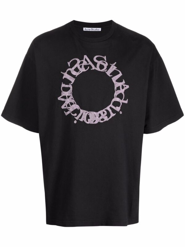 【二手】ACNE STUDIOS LOGO 刺繡T恤 L