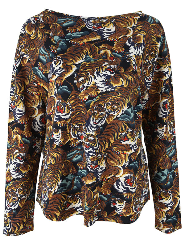 【二手】KENZO 圖案印花上衣 M