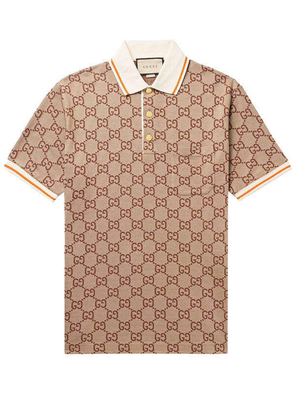 【意大利】GUCCI GG提花POLO衫 M