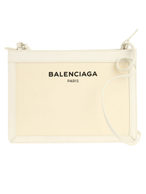 【二手】BALENCIAGA LOGO 印花斜跨包