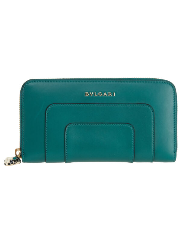 【二手】BVLGARI SERPENTI FOREVER 皮革錢包
