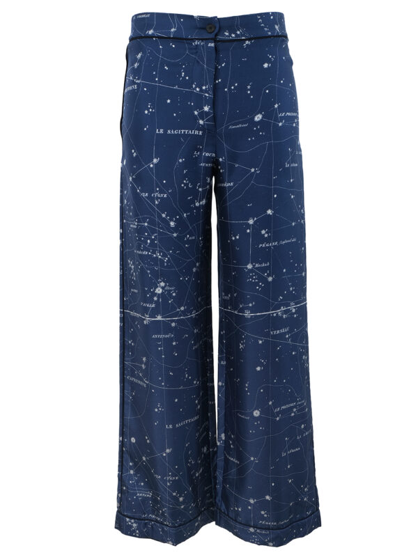 【二手】DIOR 星座印花真絲長褲 32
