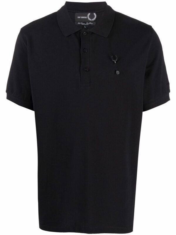 【意大利】FRED PERRY x RAF SIMONS 別針綴飾POLO衫 M