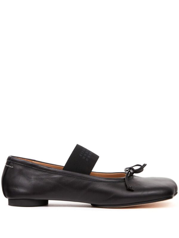 【意大利】MM6 MAISON MARGIELA ANATOMIC NUMBERS 皮質平底鞋 36