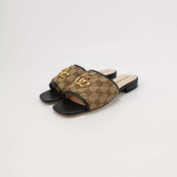 【二手】GUCCI GG 涼鞋 35 YY2623
