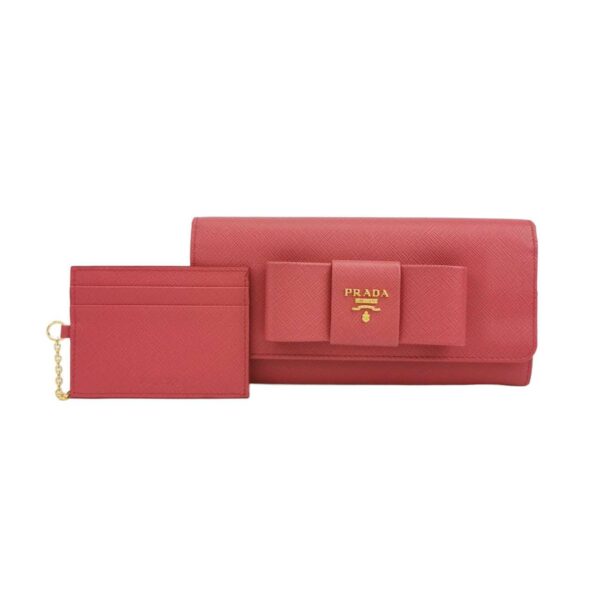 【二手】PRADA 蝴蝶長錢包 YY2624