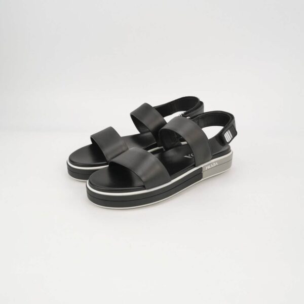 【二手】PRADA LOGO 涼鞋 37 YY2627