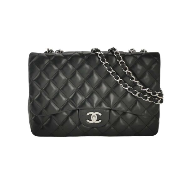 【二手】CHANEL 經典大號垂蓋手袋 YY2636
