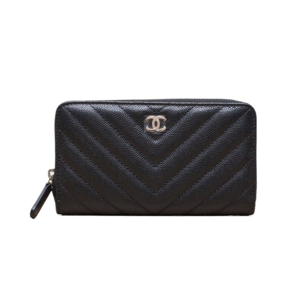 【二手】CHANEL CC 拉鍊錢包 YY2687