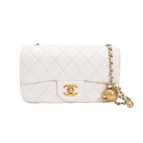 【二手】CHANEL 金球迷你垂蓋手袋 AS1787 E26094