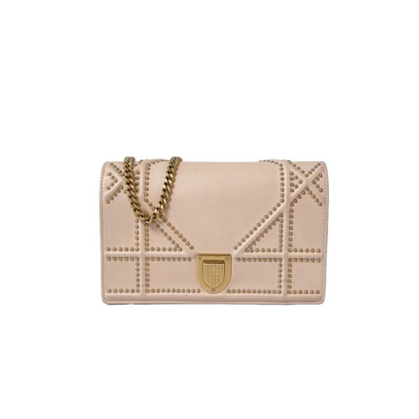 【二手】CHRISTIAN DIOR DIORAMA鍊式錢包 RR3239