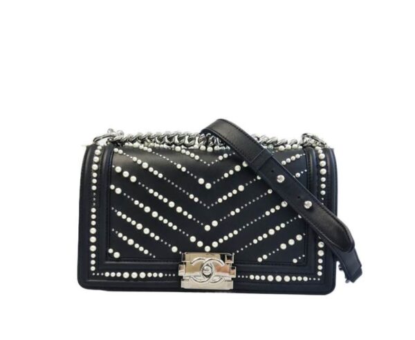 【二手】CHANEL LE BOY 25 手袋 PD3524