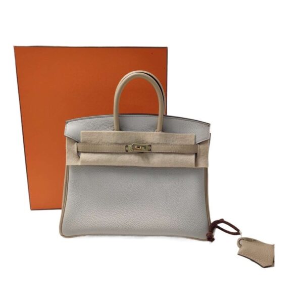 【二手】HERMES BIRKIN  手袋 80 珍珠灰 PD3557